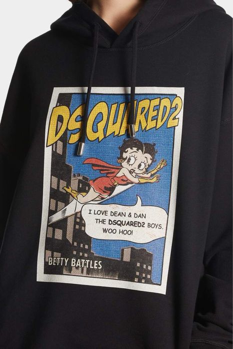 Hoodie Dsquared 2 Betty Bop- AUTHENTIC