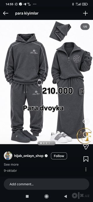 Para dvoyka parasi atagi 210 ming sum