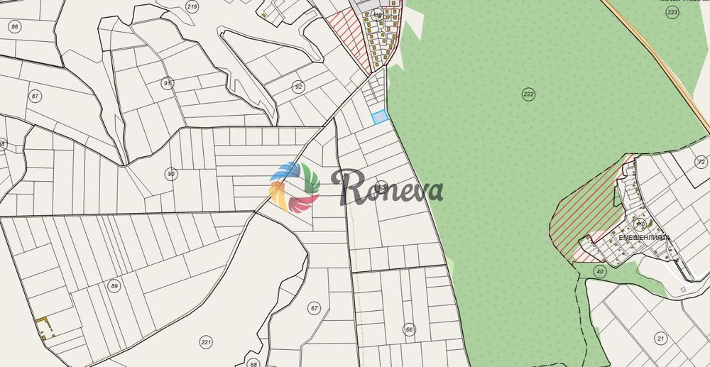 Парцел в Варна, област-с.Приселци площ 1500 цена 42000