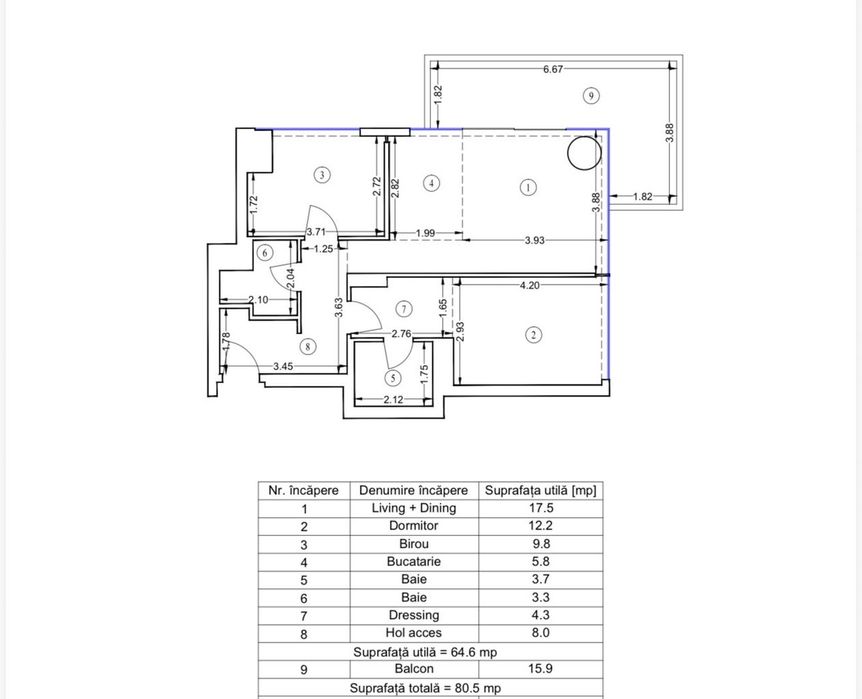 Apartament | 3 camere | Upsite| Floreasca.