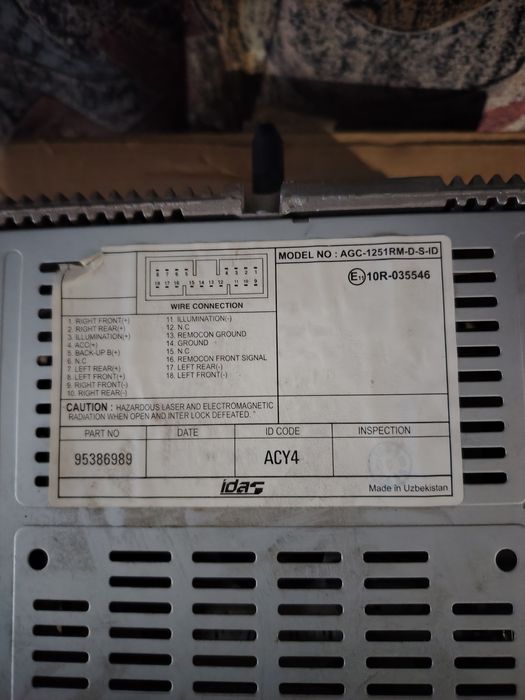 Спарк магнитол рабочий