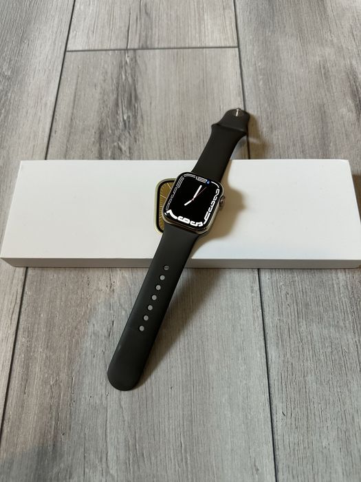 Apple Watch series 9 stainless steel gold gps+cellular 41mm  baterie 88%