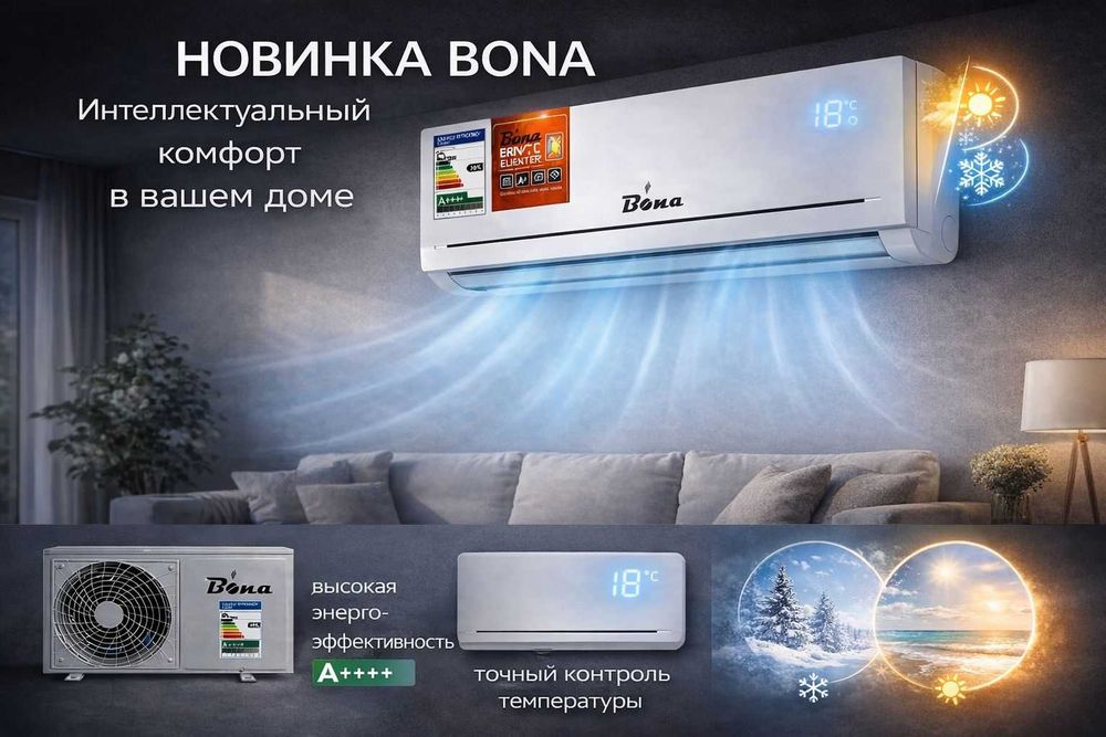 Сплит-система кондиционер BONA BN-F12 Inverter