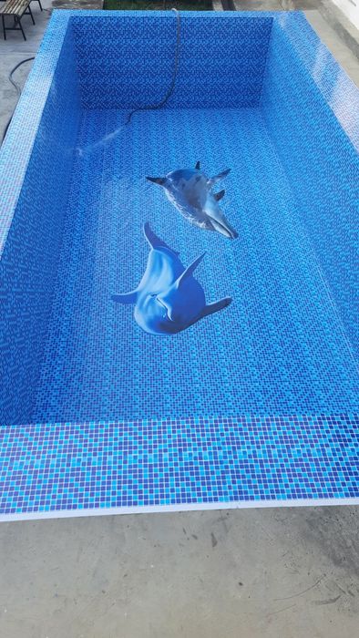 Банер ва баннер тент бассейн ашыбка