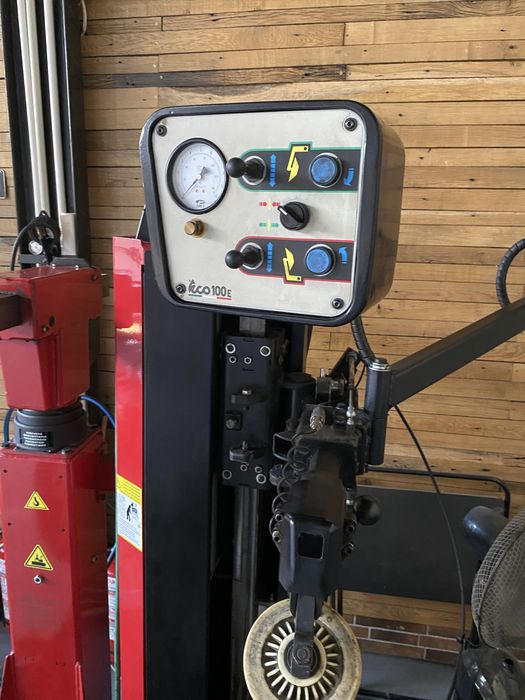 Masina de jantat Teco 100e leverless vulcanizare