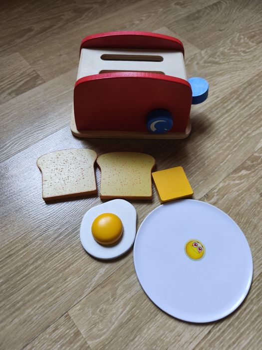 Дървен тостер и кафемашина