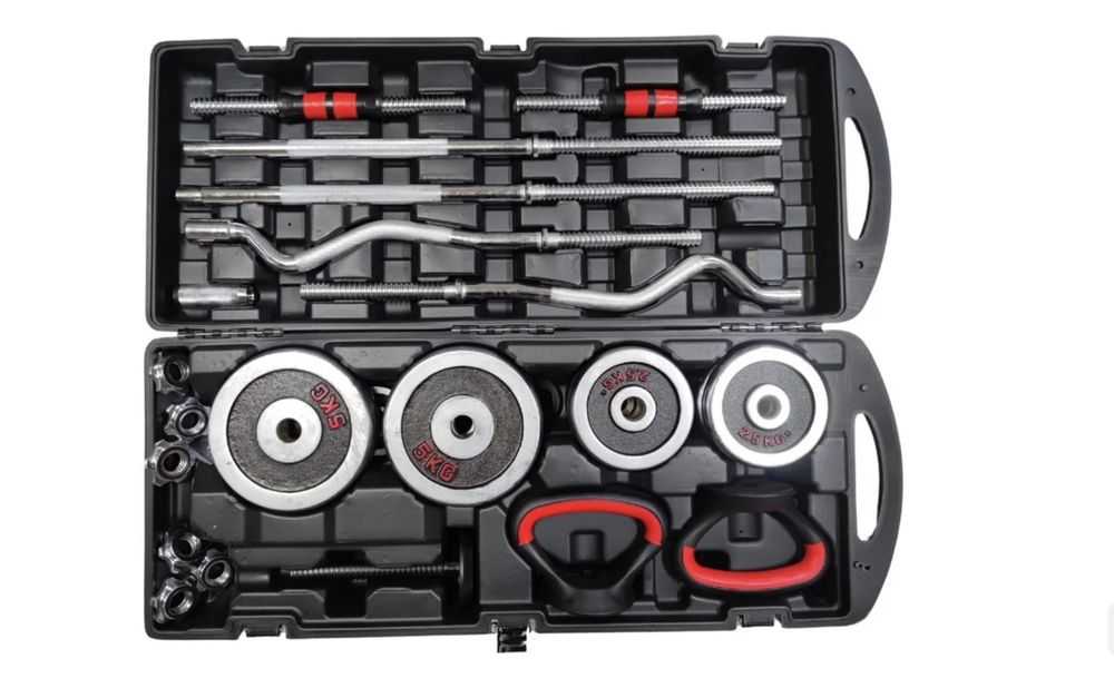 набор гантелей 55кг set