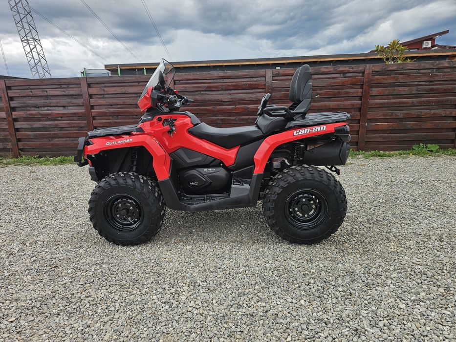 Can Am Outlander Max 500cm// import Finlanda // 400km!!// variante atv Cf Moto,Polaris