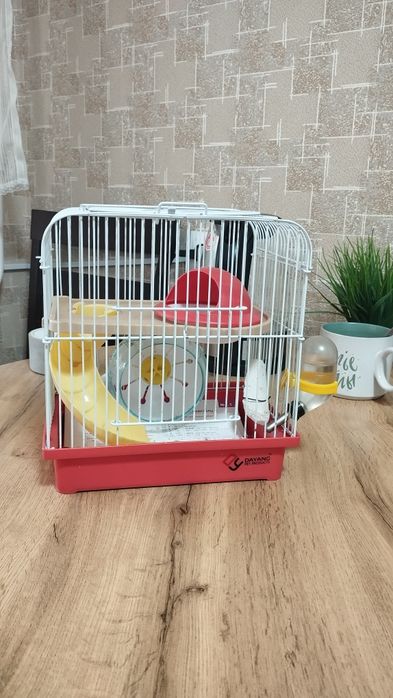 Клетка для хомяков двухэтажная