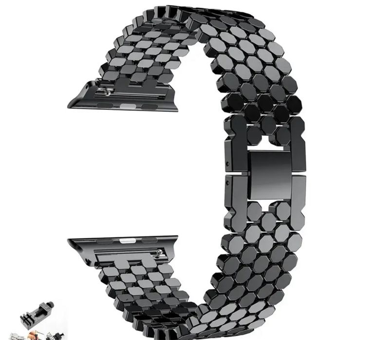 Incarcator Cablu Curea Metalica Luxury Ceas Apple Watch