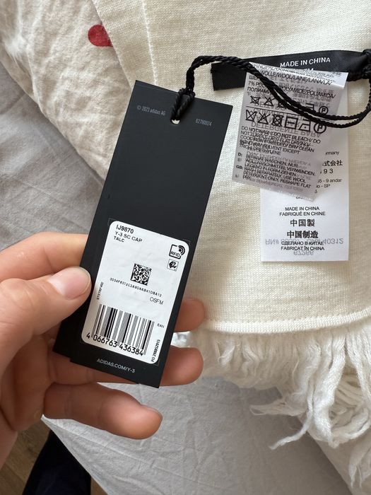 Шапка Y-3 cap с шал