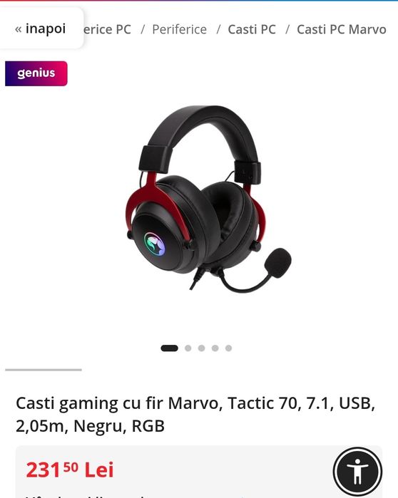 Căști PC., gaming,