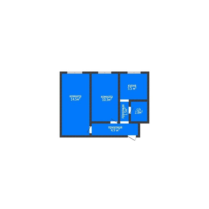 Продажа 2-комнатной квартиры