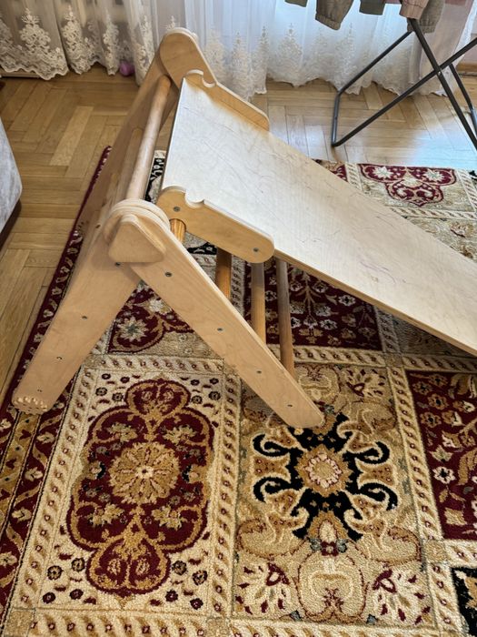 Детская горка, деревянная( треугольник Пиклера)