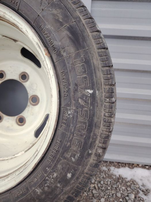 Диски вместе с резиной летние на Газель