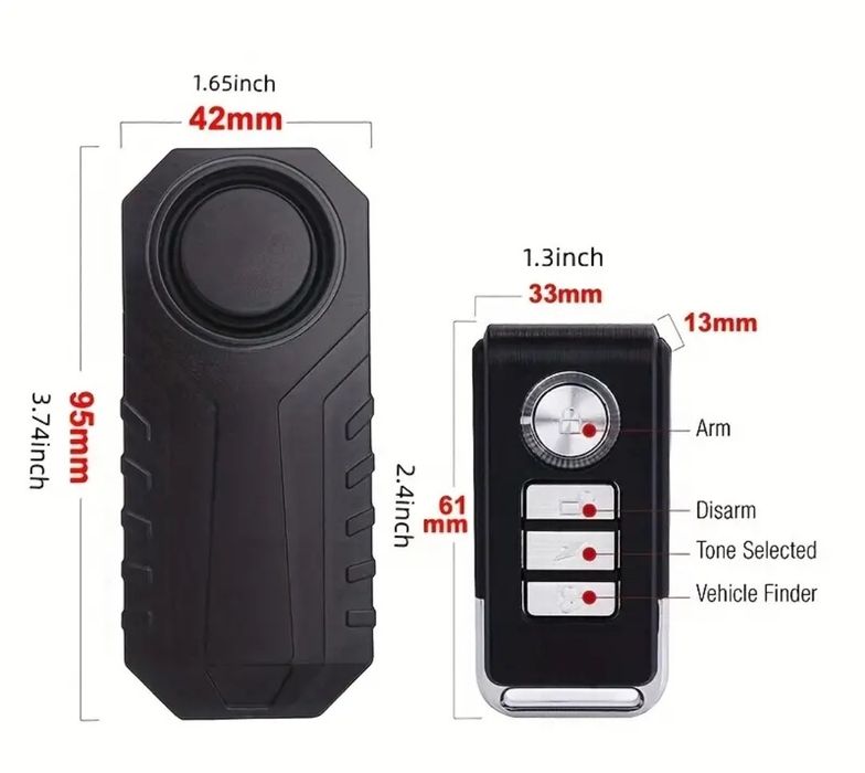 Аларма за велосипеди, тротинетки, куфари,