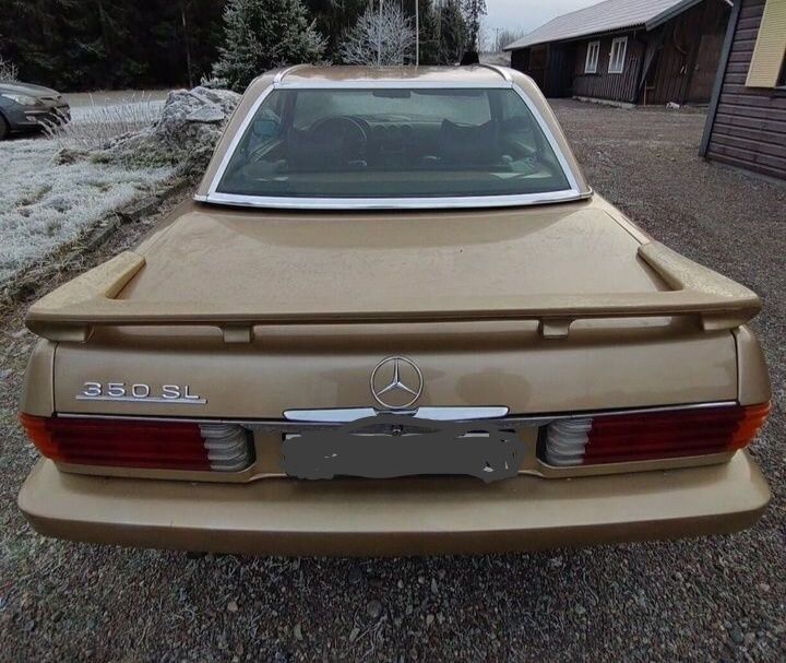 Zender HECKSPOILER Спойлер Мерседес W 126 C126 AMG  SE SL SEL SEC  SLK