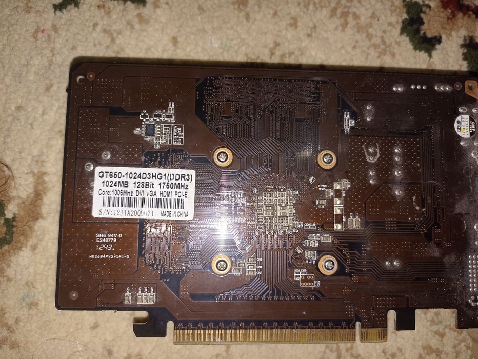 Видеокарта GT650