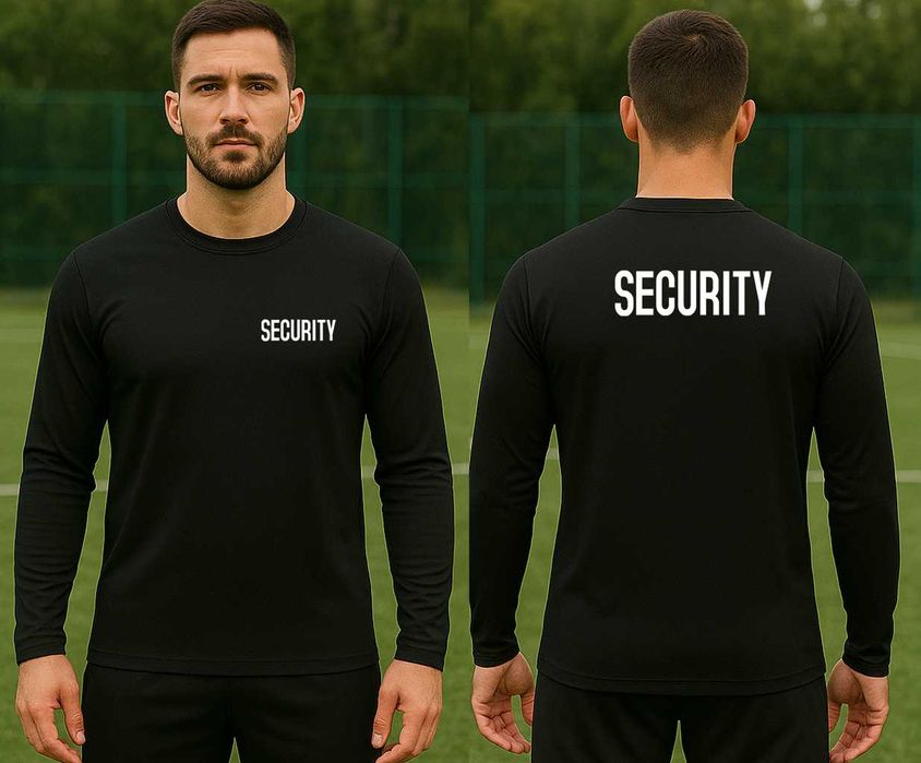 NEW! SECURITY / ОХРАНА тениски и блузи! Поръчай модел с ТВОЯ идея!