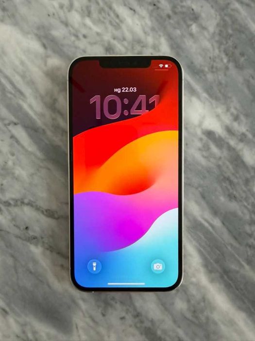 iPhone 12 Pro Max 128GB Silver — Работи Перфектно, 75% Батерия