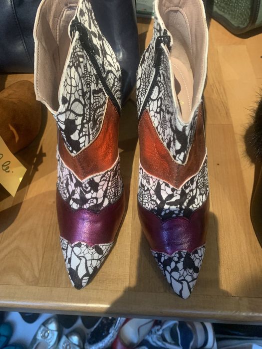 Botine piele masura 39