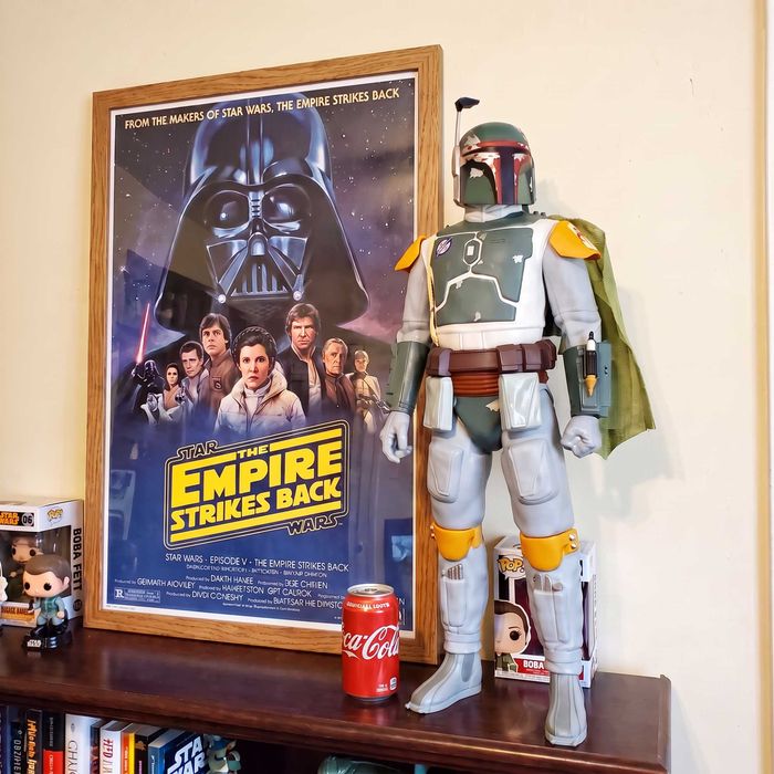 Figurină uriașă 50 cm Boba Fett Star Wars Black Series Nintendo Neca Mcfarlane