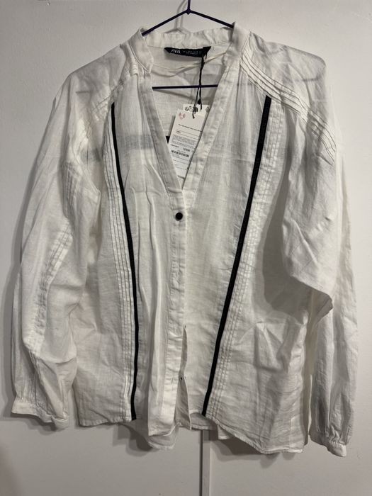 Рубашка Zara с этикеткой. Размер S