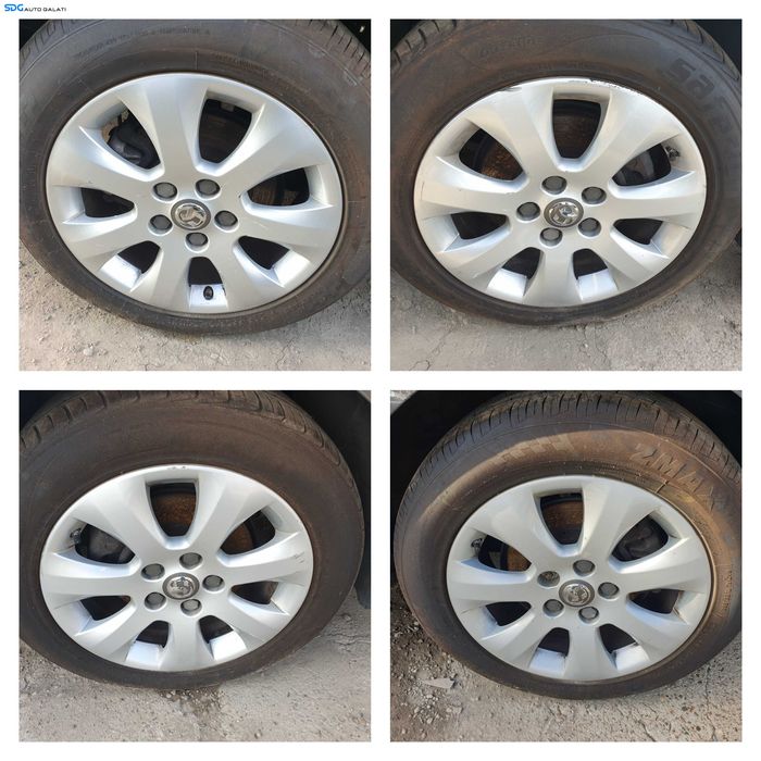 Set 4 Jante Roti Aliaj Aluminiu 5x120 225 55 17 R17 Opel Insignia A 2008 - 2017 [Q0777]
