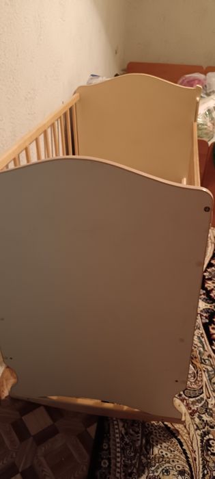 Детский кровать с ортопедический матрасом