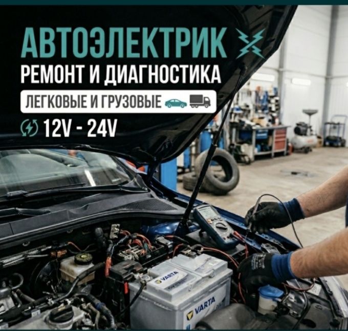 АВТОЭЛЕКТРИК на выезд круглосуточнО