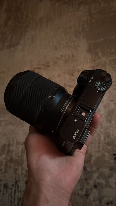 Sony a6000 и обьектив