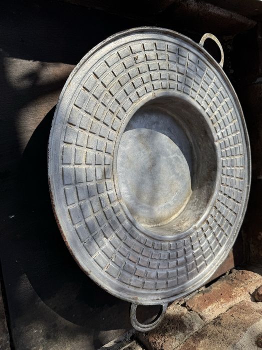 Vand gratar din inox pentru camping