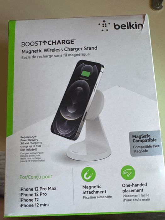 Belkin boost charge magnetic wireless charge stand