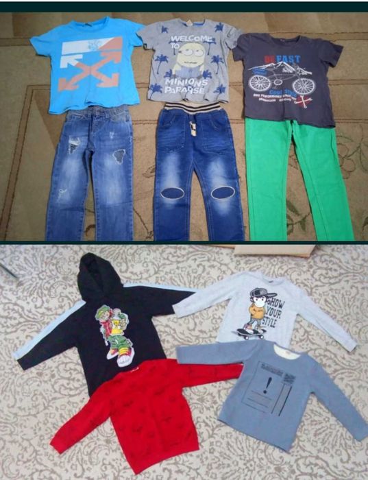 Вещи на мальчика 104- 128