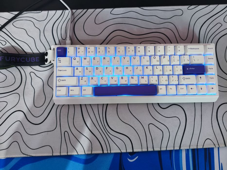 Магнитная клавиатура Furycube m68 he