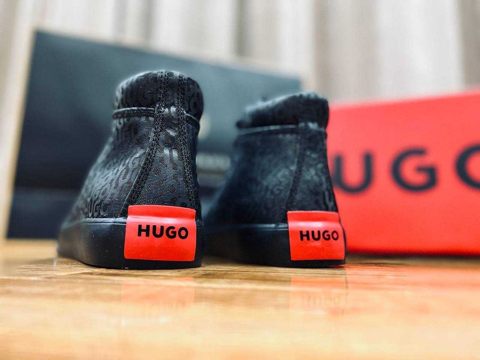 Hugo мужские высокие кроссовки РАЗМЕР 40