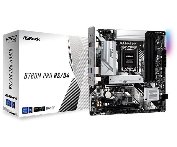 Материнская плата AsRock b760m