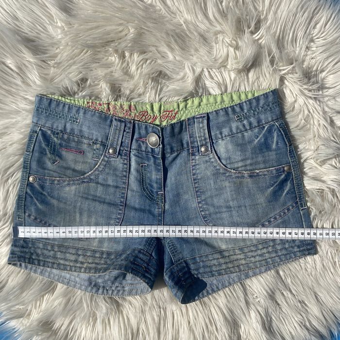 Blugi scurți denim talie joasă S
