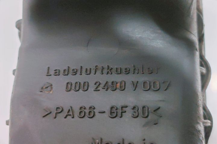 Intercooler  0002490V007 Smart Fortwo prima generatie