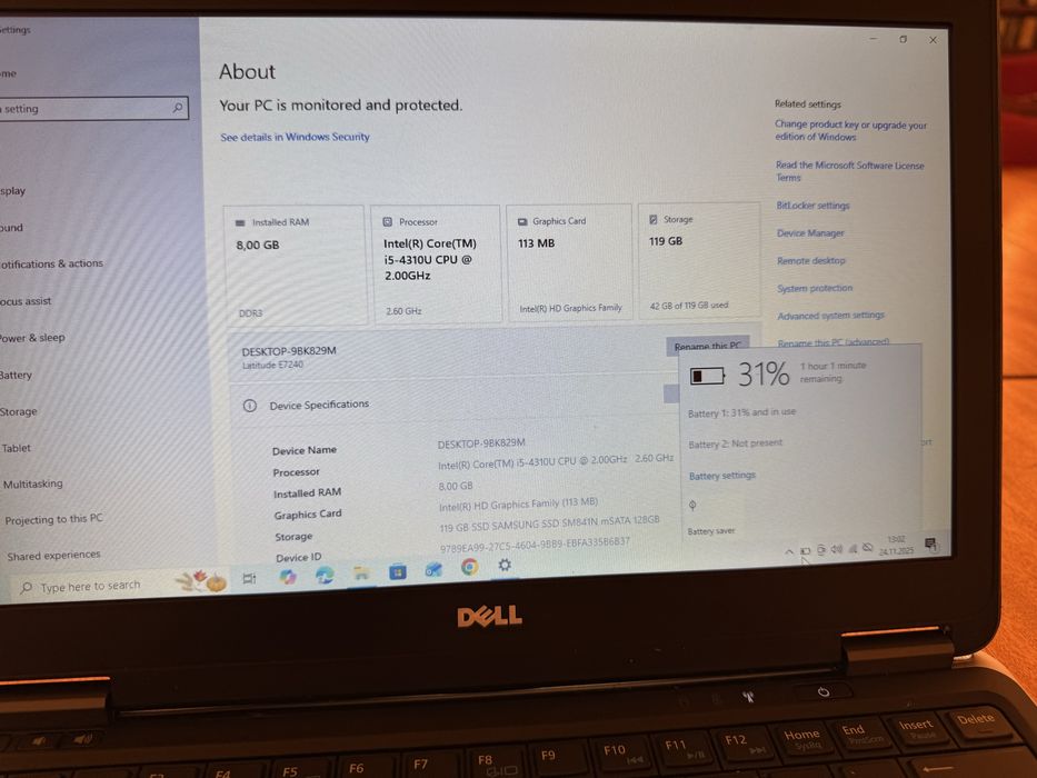 Dell Latitude E7240