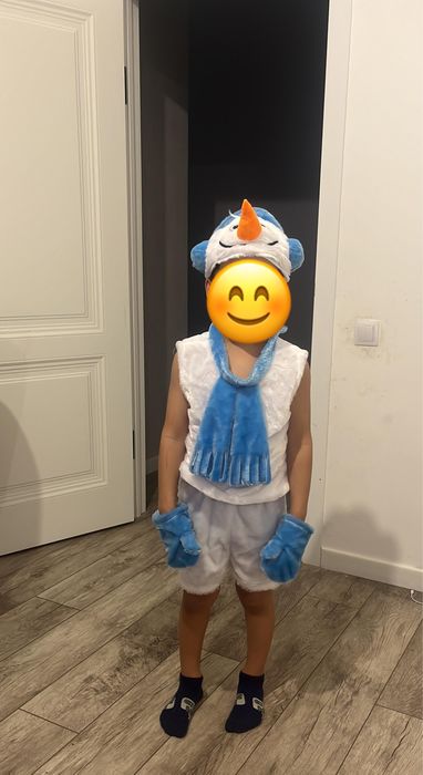 Снеговик. 4-5 жасқа