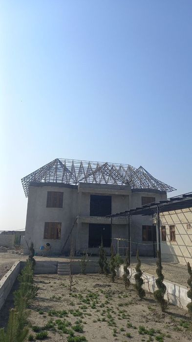 Контейнер профиллари ёки уголниклардан фермалар тайёрлаш ва урнатиш