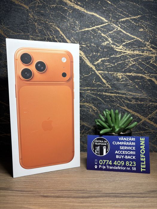 Iphone 17 Pro Max/256Gb/Garantie 2Ani Centrul de Telefoane/Rate