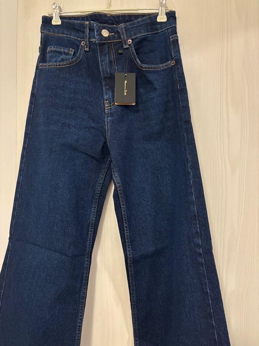 Blugi wide leg - Massimo Dutti - XS/34 - noi, cu eticheta
