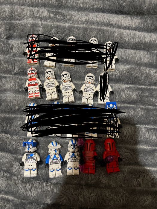 Lego star wars minifigures