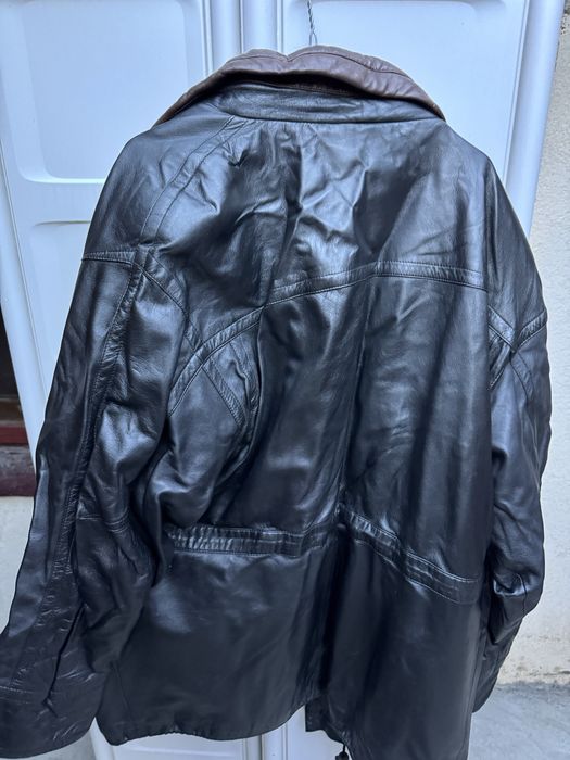 Giorgio Armani Jachetă Piele naturală