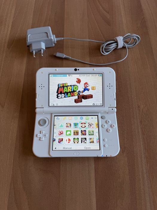 Nintendo New 3DS XL Pearl White 64GB conditie extraordinara
