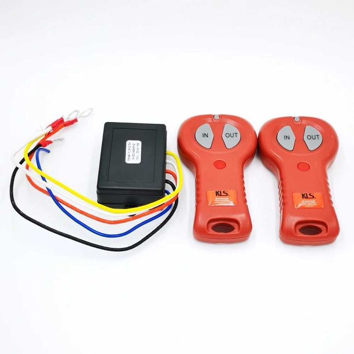 Telecomanda troliu auto wireless cu doua telecomenzi 12v