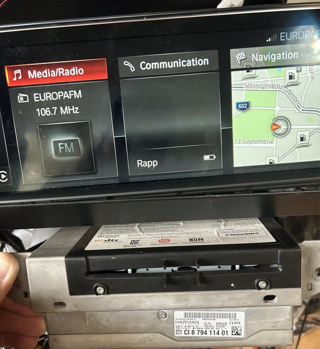 Nbt evo bmw f20 f30 f25 f10 f06 f12 f13 f15 f16 nbt evo4 gb ram gps