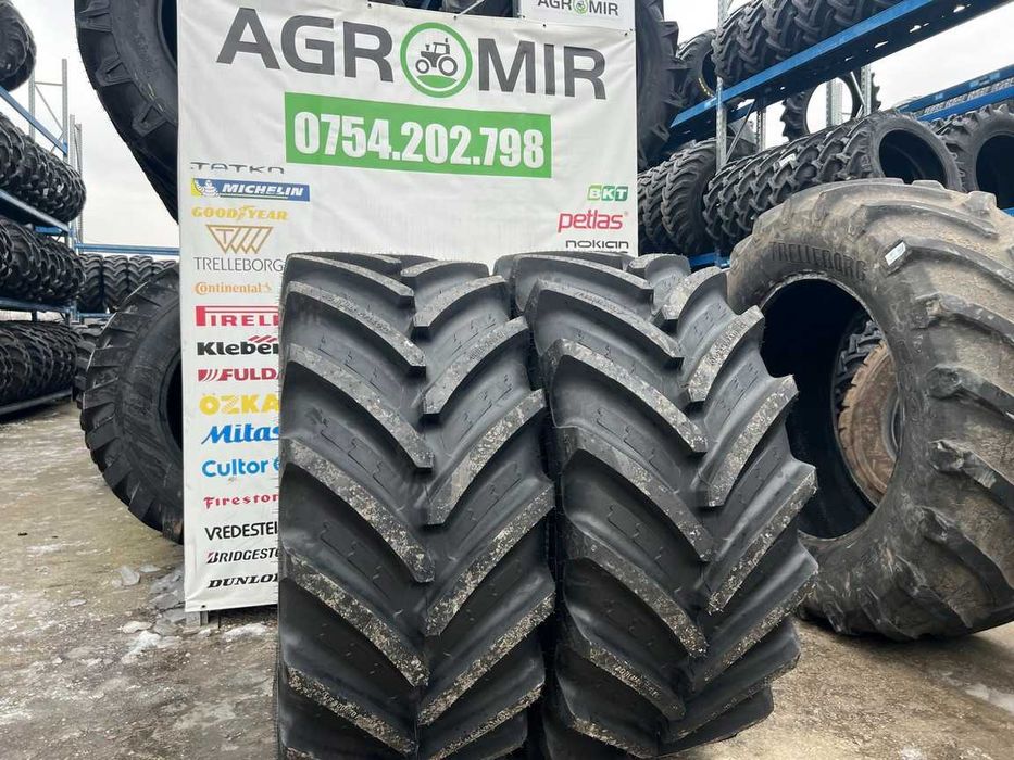 Cauciucuri noi radiale 600/60R30 marca BKT pentru tractor fata